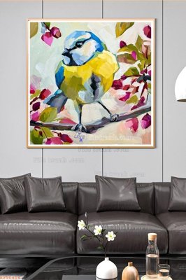 Cung cấp file tranh gốc File tranh hiện đại pha lê gương KF90414 độc quyền