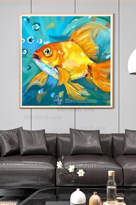 File ảnh File tranh hiện đại pha lê gương KF90418 (gốc) in PP, decal