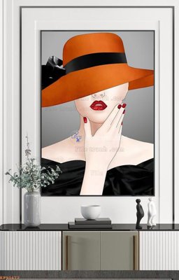 File gốc File tranh hiện đại pha lê gương KF90472 (ảnh chi tiết) để in trần