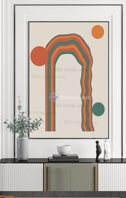 Tải file File tranh hiện đại pha lê gương KF90480 (gốc) chủ đề tôn giáo