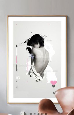 File tranh File tranh hiện đại pha lê gương KF90521 (bản gốc) in lụa dán tường