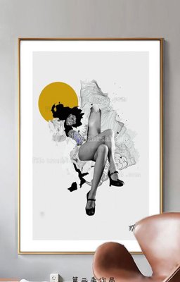 File tranh gốc File tranh hiện đại pha lê gương KF90522 (bản đẹp) độc quyền