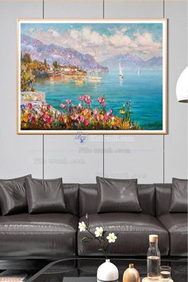 File gốc File tranh hiện đại pha lê gương KF90559 (dành cho trang trí nội thất)