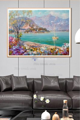 Tải file File tranh hiện đại pha lê gương KF90561 (ảnh gốc) in gạch 3D