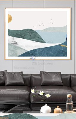 File gốc File tranh hiện đại pha lê gương KF90579 (ảnh chi tiết) để in ấn