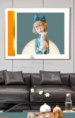 File gốc File tranh hiện đại pha lê gương KF90600 (in 3D) nghệ thuật