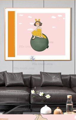 Tải file File tranh hiện đại pha lê gương KF90642 (gốc) in trên mọi chất liệu