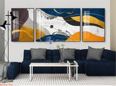 File gốc File tranh hiện đại pha lê gương KF90752 (thiết kế) độc quyền