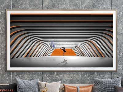 File gốc File tranh hiện đại pha lê gương KF90776 (AI/EPS) cho in ấn