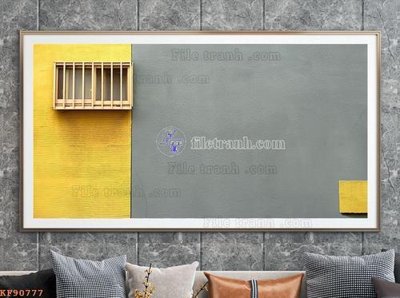 File gốc File tranh hiện đại pha lê gương KF90777 (in mica) làm quà tặng