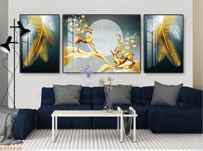 Tệp tin gốc File tranh hiện đại pha lê gương KF90836 (dùng cho in) File tranh hiện đại pha lê gương KF90836