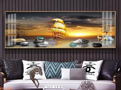 File in mica File tranh hiện đại pha lê gương KF90841 (bản gốc) sắc sảo