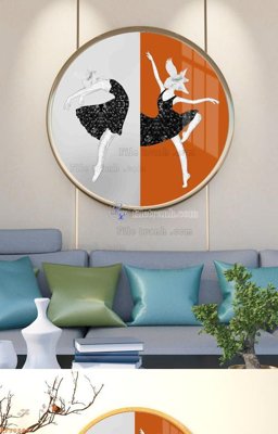 File gốc File tranh hiện đại pha lê gương KF90895 (chủ đề hiện đại) trang trí