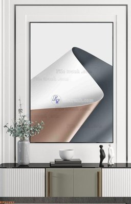 File in lụa File tranh hiện đại pha lê gương KF90992 (chất lượng cao) File tranh hiện đại pha lê gương KF90992
