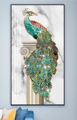 Tải file File tranh hiện đại pha lê gương KF91012 (gốc) chủ đề hoa sen