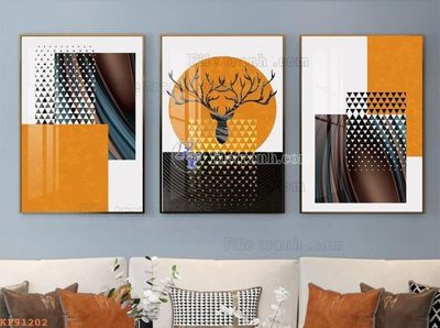 File tranh File tranh hiện đại pha lê gương KF91202 (ảnh gốc) độ nét vượt trội