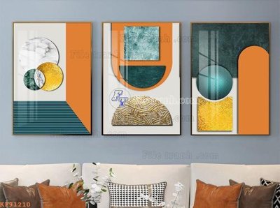 Download file tranh PSD File tranh hiện đại pha lê gương KF91210 để chỉnh sửa