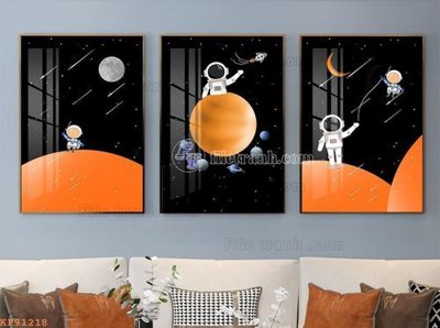 Tải file File tranh hiện đại pha lê gương KF91218 (gốc) chủ đề tâm linh