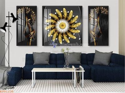 Tải file File tranh hiện đại pha lê gương KF91236 (ảnh gốc) in tráng gương