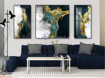 Tải file gốc File tranh hiện đại pha lê gương KF91258 (bản PSD) gốc