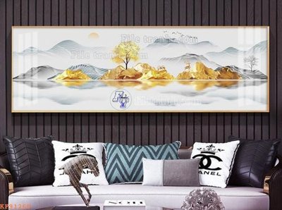 Tải file File tranh hiện đại pha lê gương KF91269 (gốc) để in ấn ngay