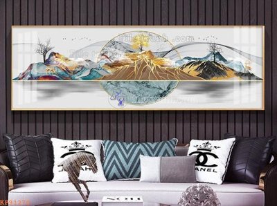 File in mica File tranh hiện đại pha lê gương KF91270 (ảnh gốc) đẹp