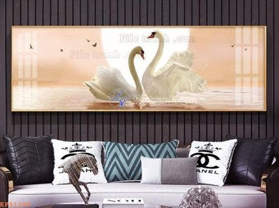 Hình ảnh file gốc File tranh hiện đại pha lê gương KF91349 (chất lượng cao)