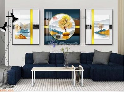 File tranh File tranh hiện đại pha lê gương KF91453 (gốc) chủ đề tĩnh vật