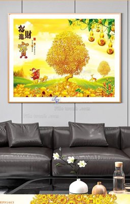 Tệp tin gốc File tranh hiện đại pha lê gương KF91463 (chất lượng cao) File tranh hiện đại pha lê gương KF91463