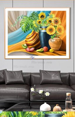 File gốc File tranh hiện đại pha lê gương KF91559 (Filetranh.com) File tranh hiện đại pha lê gương KF91559