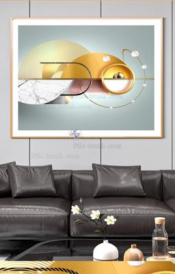 Download file File tranh hiện đại pha lê gương KF91580 (gốc) in mica cao cấp