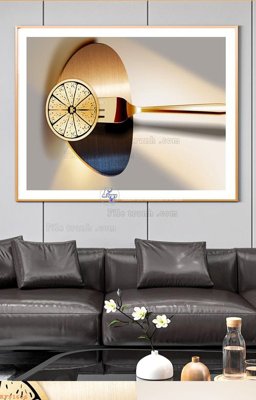 Ảnh gốc File tranh hiện đại pha lê gương KF91636 (độ nét cao) in tráng gương