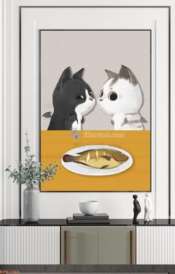 File gốc File tranh hiện đại pha lê gương KF91740 (in tráng gương) sang trọng