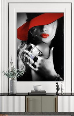 File gốc File tranh hiện đại pha lê gương KF91746 (in tráng gương) nghệ thuật