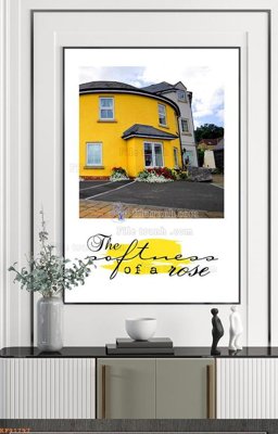 File tranh File tranh hiện đại pha lê gương KF91797 (gốc) chủ đề thành phố