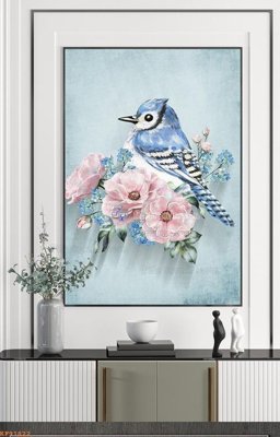 File ảnh gốc File tranh hiện đại pha lê gương KF91822 không vỡ nét