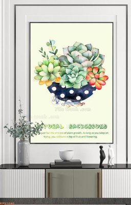 File gốc in tráng gương File tranh hiện đại pha lê gương KF91840 chi tiết