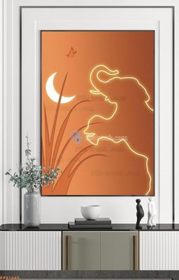 File tranh File tranh hiện đại pha lê gương KF91845 (gốc) in trên kính