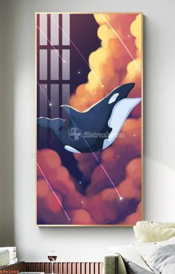 Tải file tranh File tranh hiện đại pha lê gương KF91988 (ảnh gốc) ngay