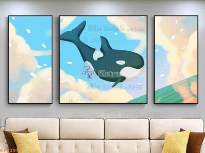 File in trần File tranh hiện đại pha lê gương KF91997 (file gốc) hoa văn 3D