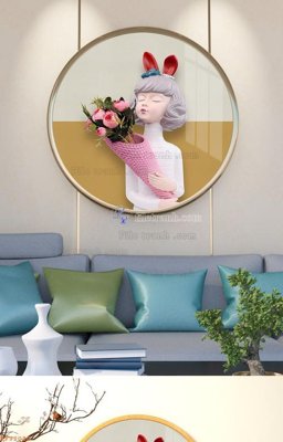 Tải file File tranh hiện đại pha lê gương KF92030 (ảnh gốc) in gạch 3D