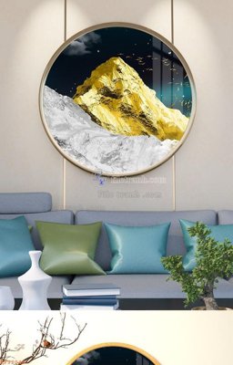 Download file ảnh gốc File tranh hiện đại pha lê gương KF92046 để in ấn