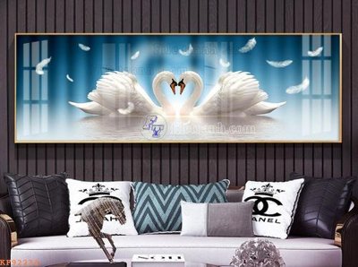 File gốc File tranh hiện đại pha lê gương KF92234 (phiên bản chuẩn) để in ấn