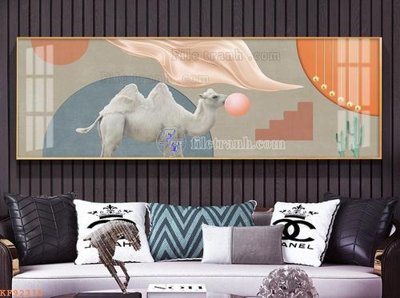 Tải file File tranh hiện đại pha lê gương KF92315 (gốc) làm file in ấn