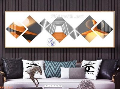 Chi tiết file tranh tráng gương File tranh hiện đại pha lê gương KF92407 (ảnh gốc)