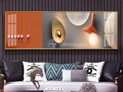 File gốc File tranh hiện đại pha lê gương KF92419 (trang trí) phòng ngủ