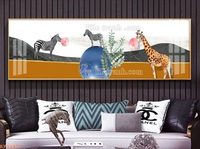 File in lụa File tranh hiện đại pha lê gương KF92477 (chất lượng cao) File tranh hiện đại pha lê gương KF92477