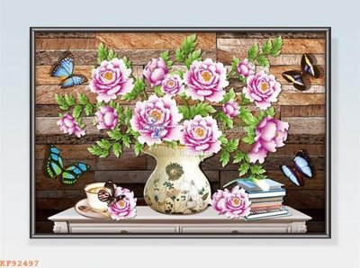 File tranh File tranh hiện đại pha lê gương KF92497 (gốc) in film