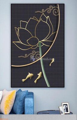 File tranh File tranh hiện đại pha lê gương KF92524 (ảnh gốc) cho in ấn kỹ thuật số