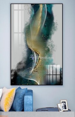 File ảnh File tranh hiện đại pha lê gương KF92547 (gốc) in Hiflex